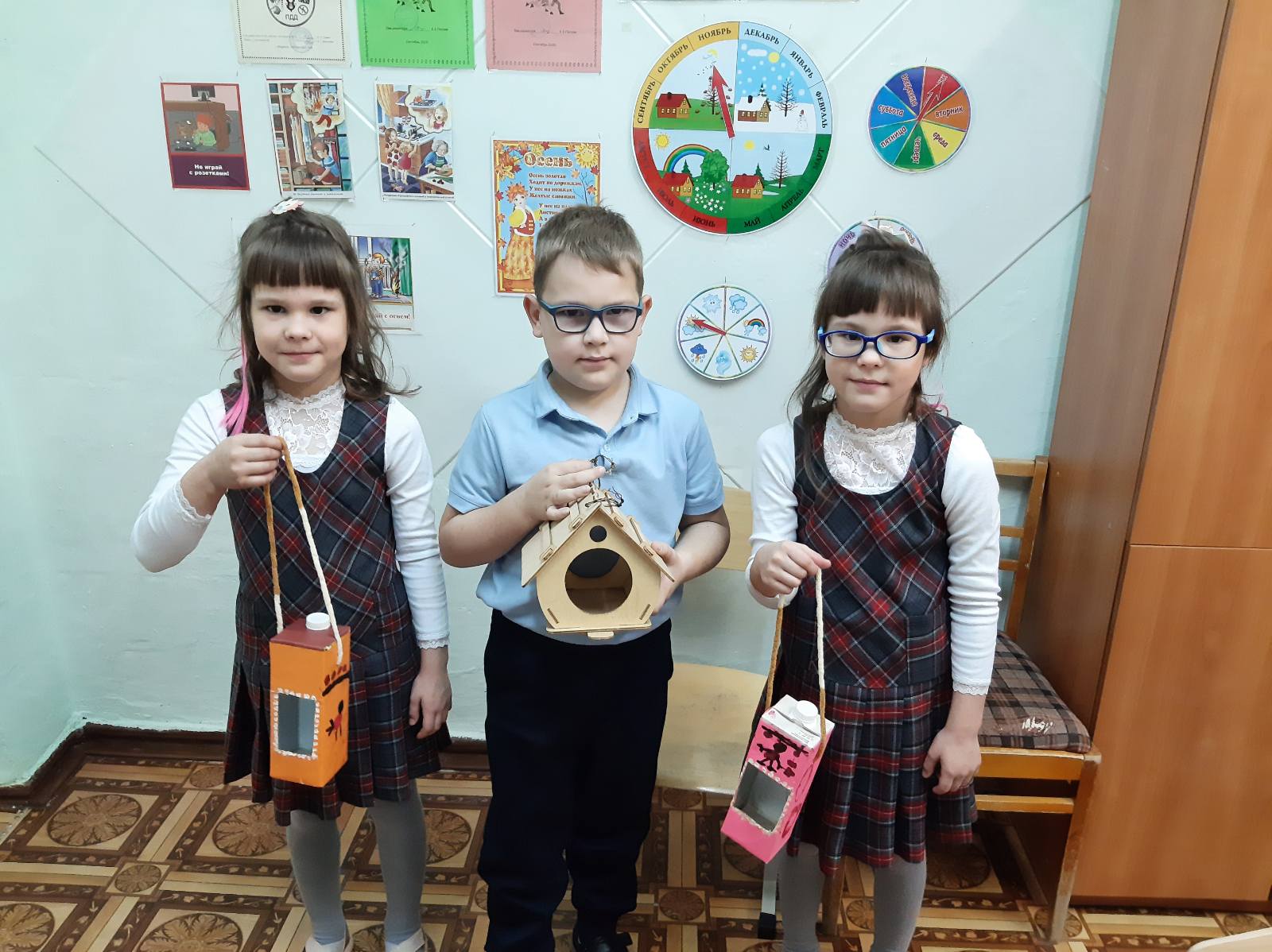 Акция&amp;quot;Синичкина столовая&amp;quot;.